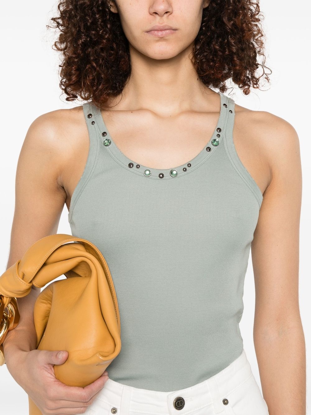 embellished tank top - 5