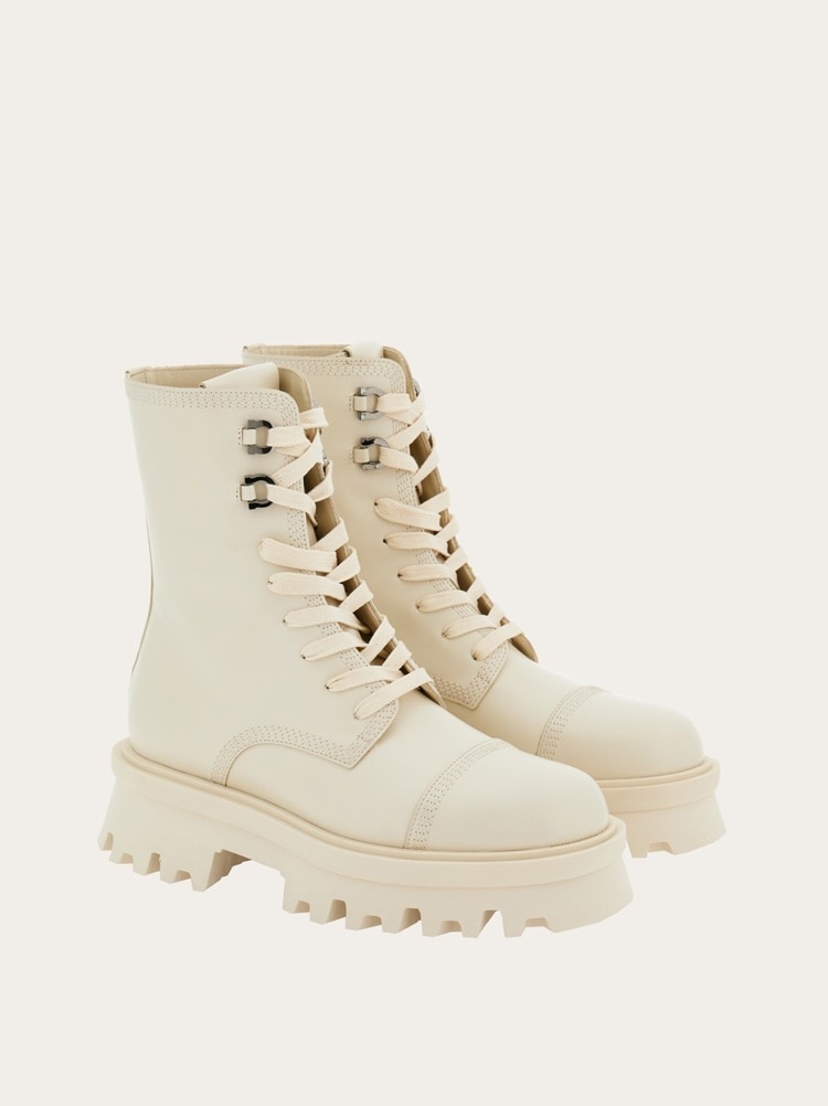 COMBAT BOOT WITH CHUNKY SOLE - 4