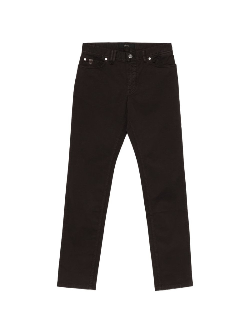 brown denim jeans 1