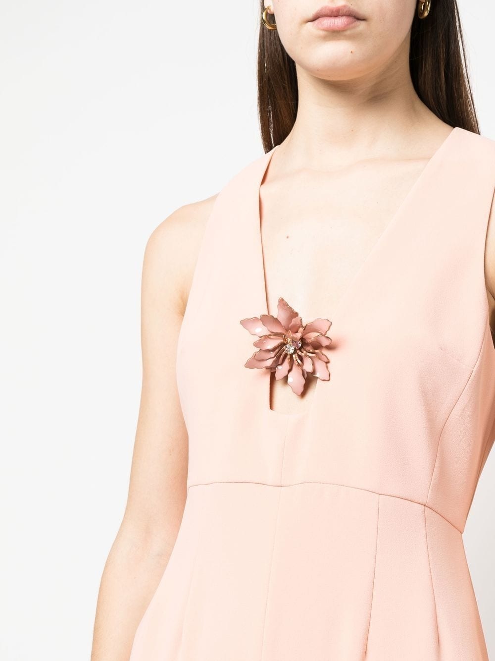 flower appliquÃ© jumpsuit - 5