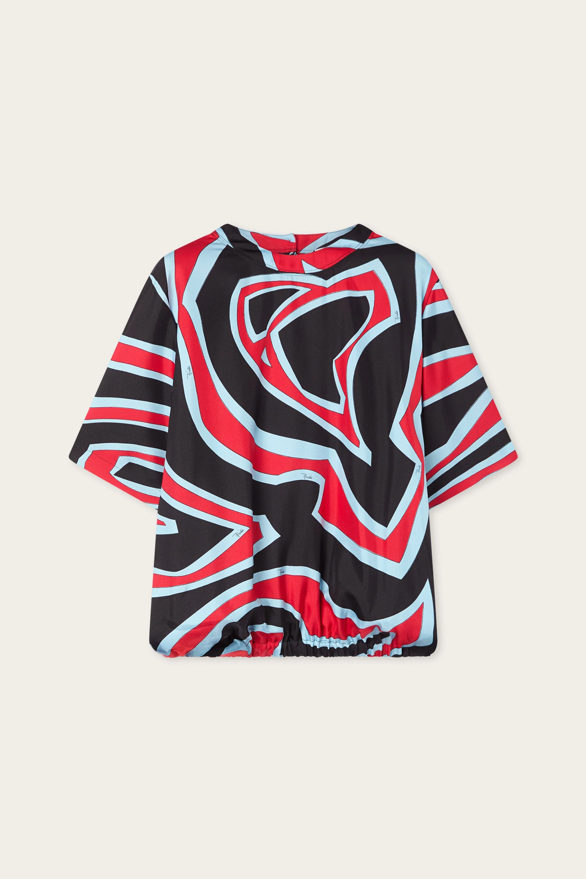 LABIRINTO PRINT SILK TOP - 1