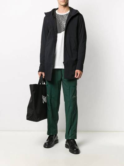 Arc'teryx Veilance zipped parka coat outlook