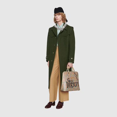 GUCCI Wool loden coat outlook