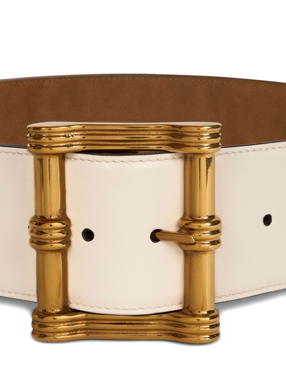 reversible leather belt - 2