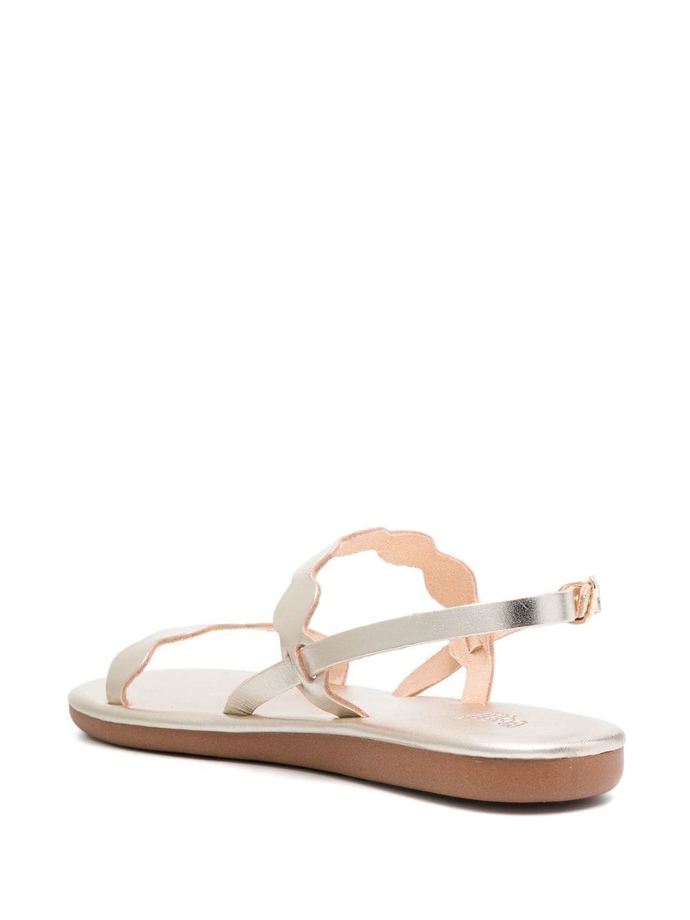 open-toe slingback sandals - 3