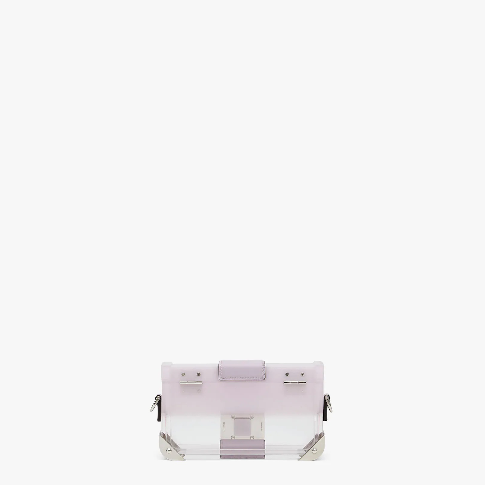 Lilac and transparent plexiglass bag - 3