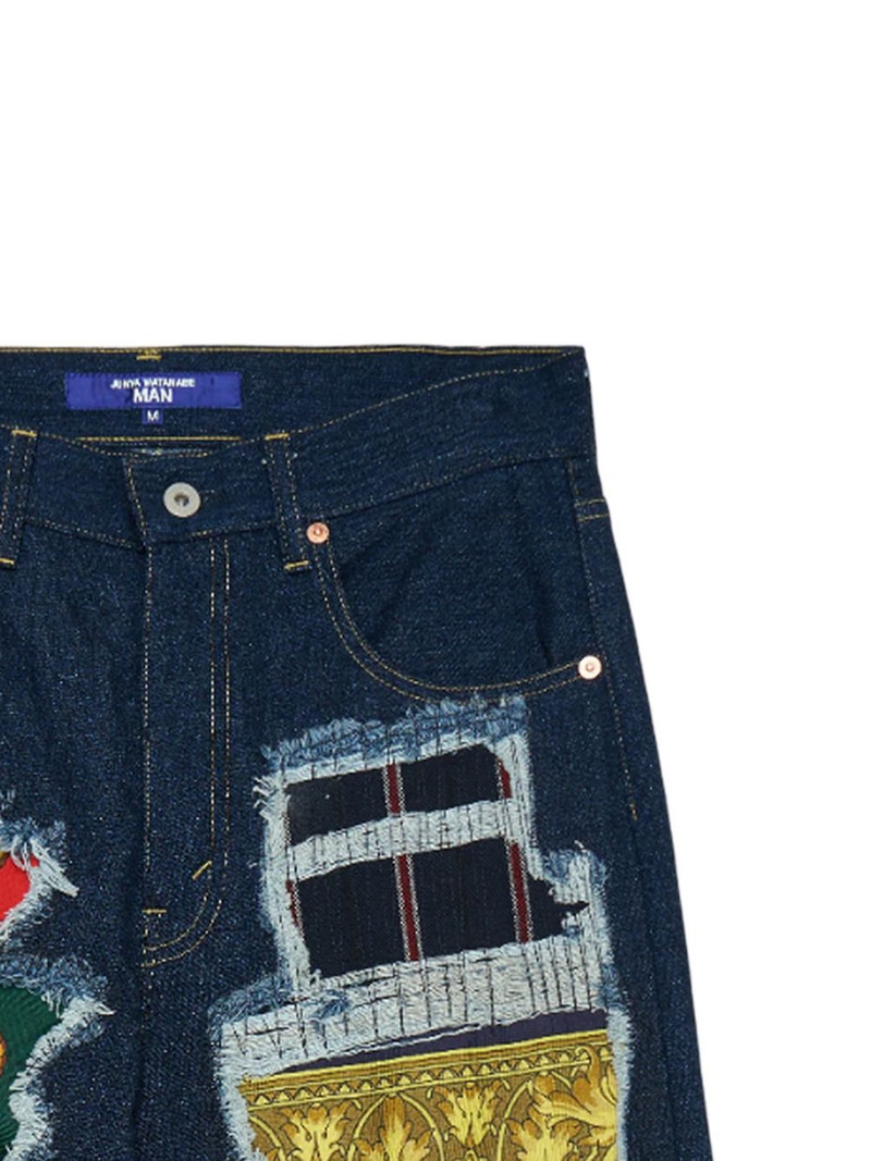 Junya Watanabe MAN patchwork five pockets trousers outlook