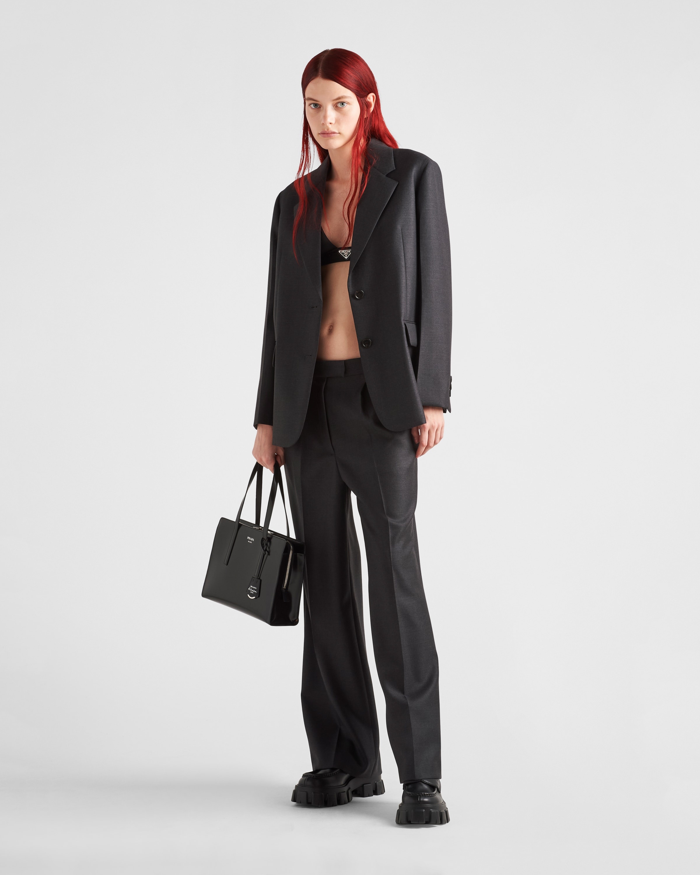 Silk gabardine pants - 2