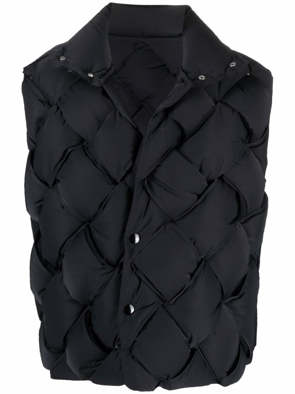 Intrecciato tech nylon vest - 1