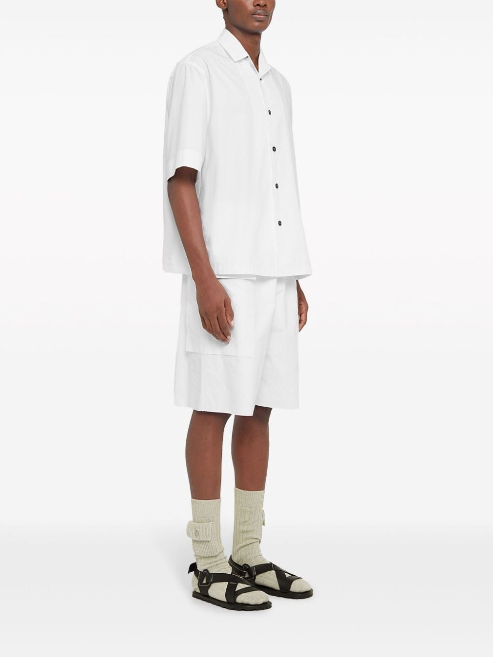 short-sleeve cotton shirt - 3