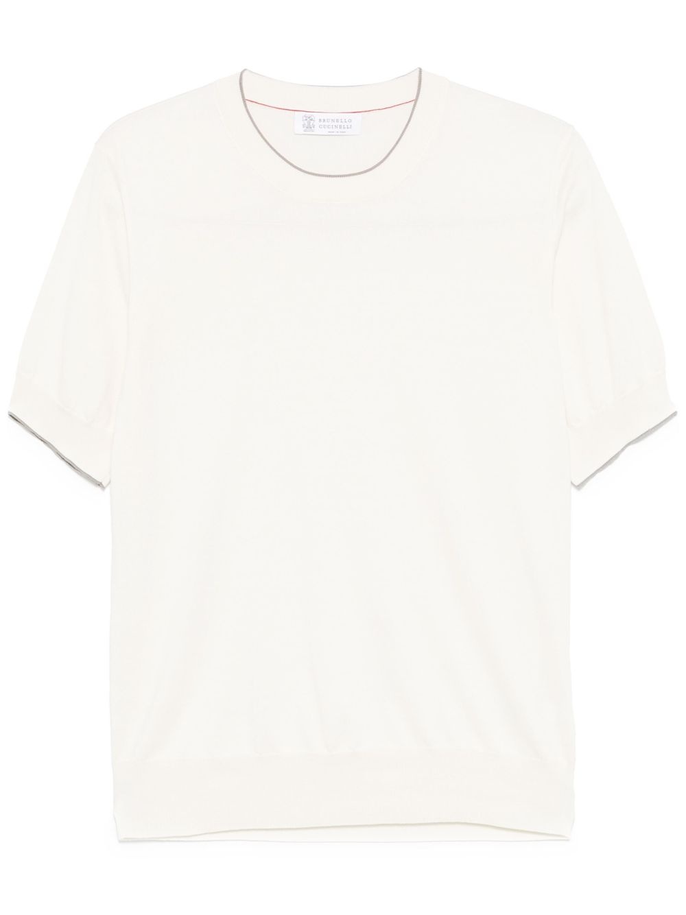 fine-knit T-shirt - 1