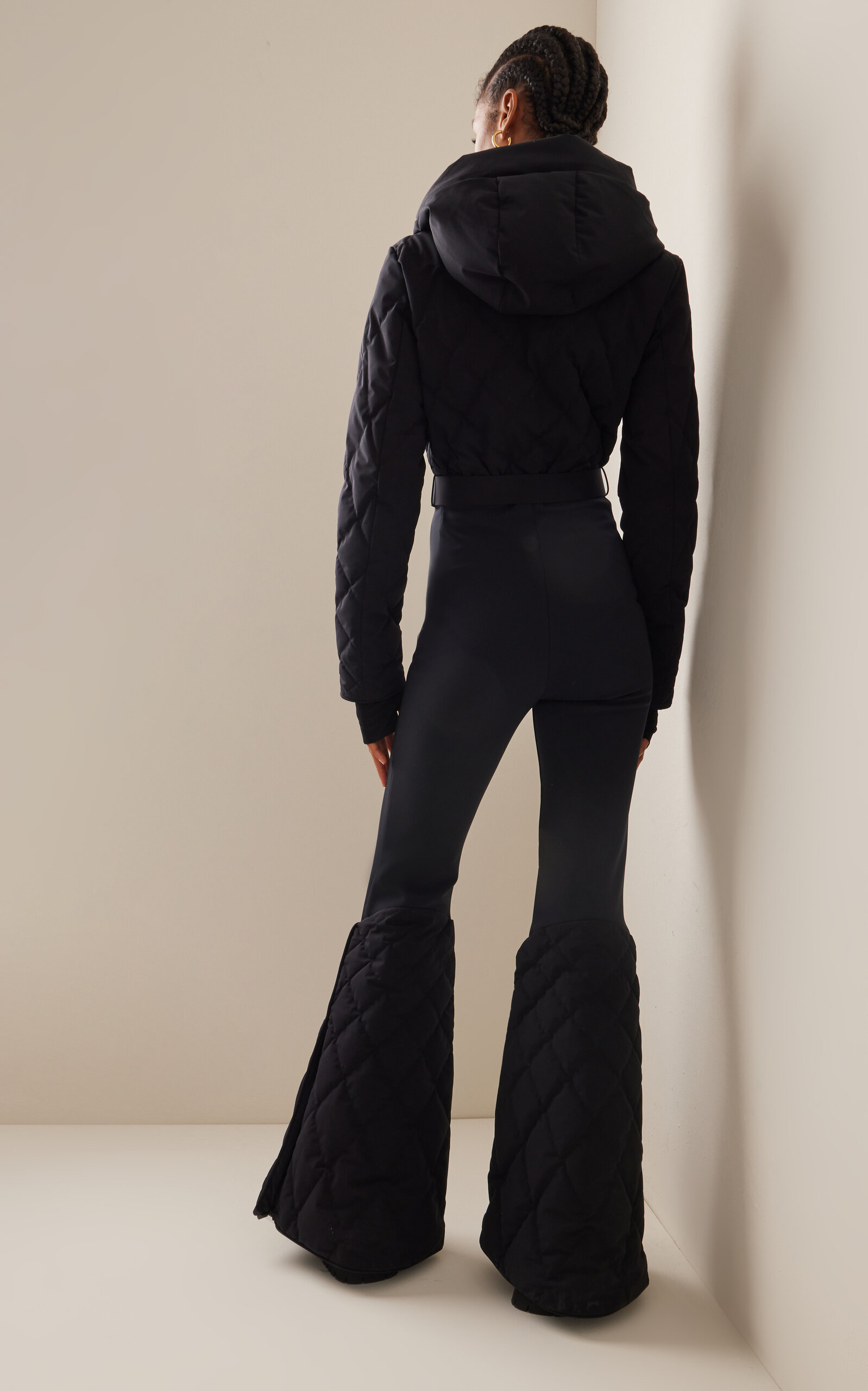 Stardust Technical Nylon Ski Suit black - 4