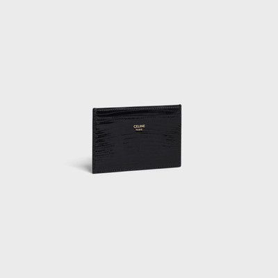 CELINE CARD HOLDER  IN  LIZARD outlook