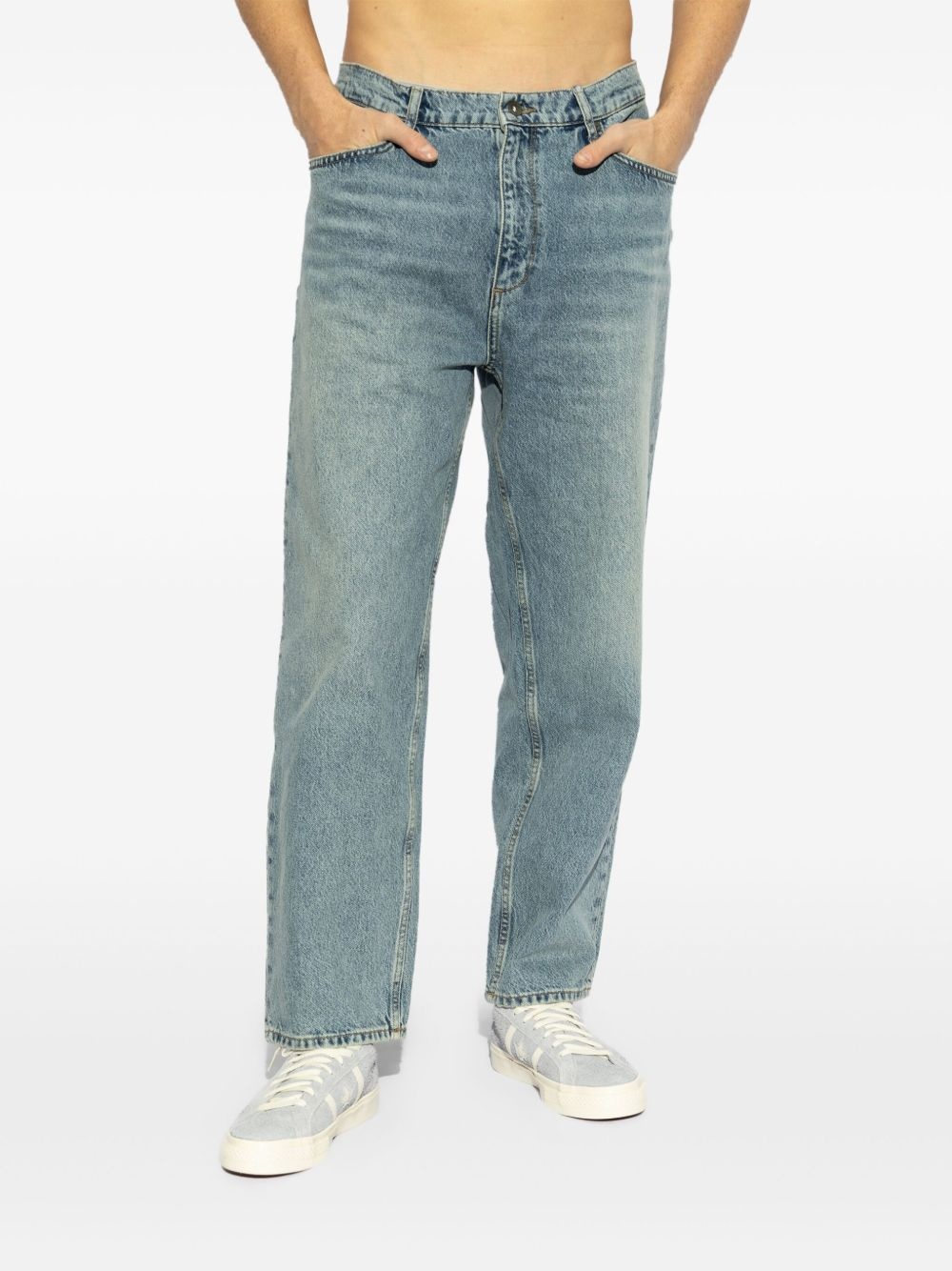 straight-leg jeans - 3