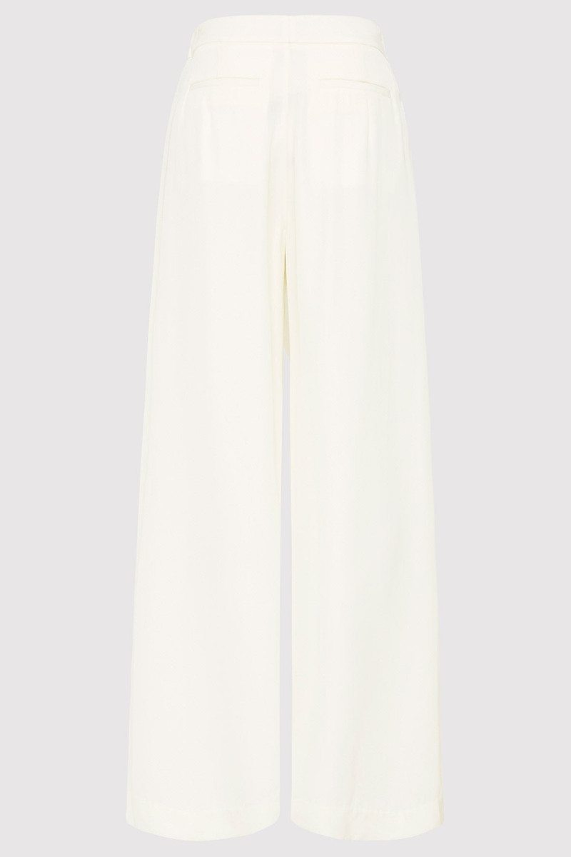 ST. AGNI Fold Trousers - Off White outlook