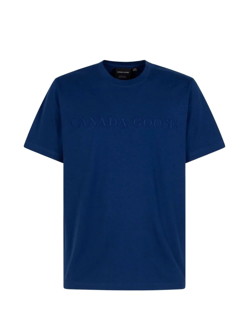 logo-embroidered cotton T-shirt - 1