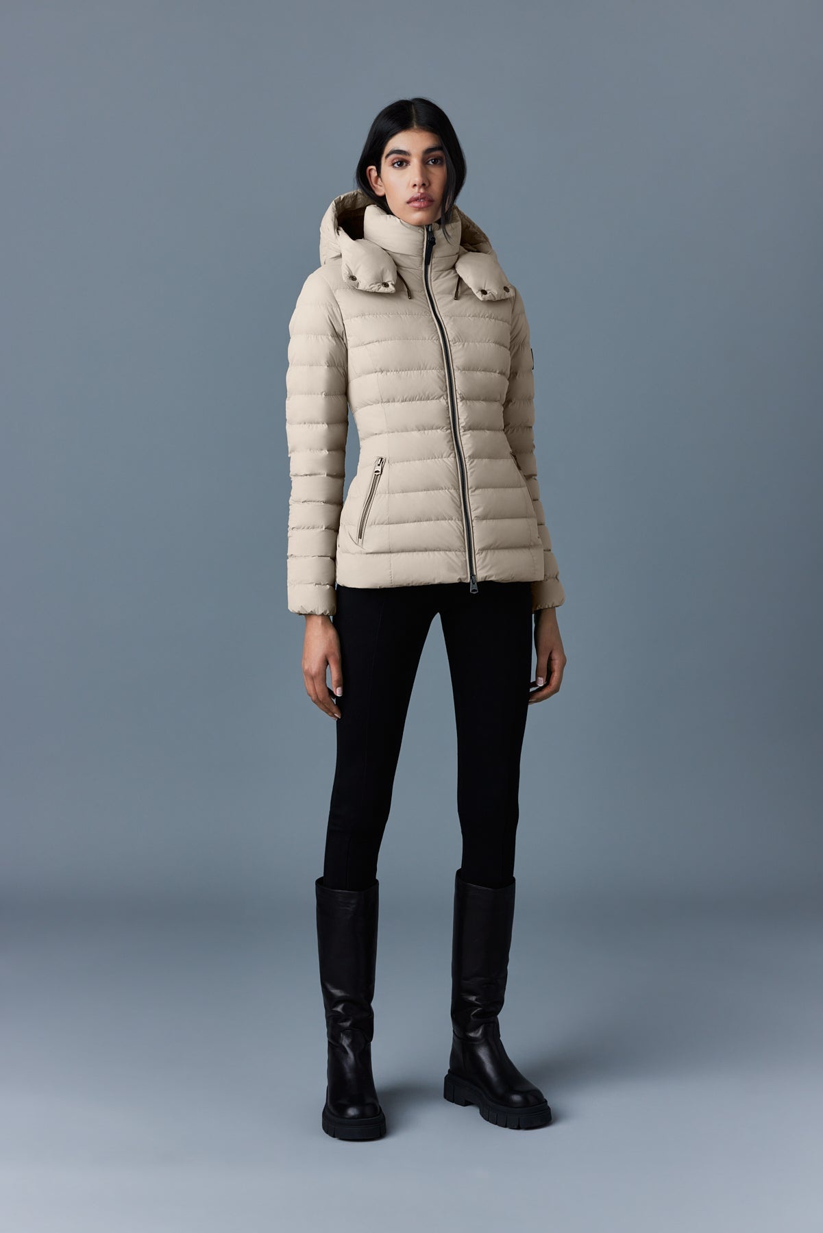 MICHI Agile-360 stretch light down jacket with hood - 2
