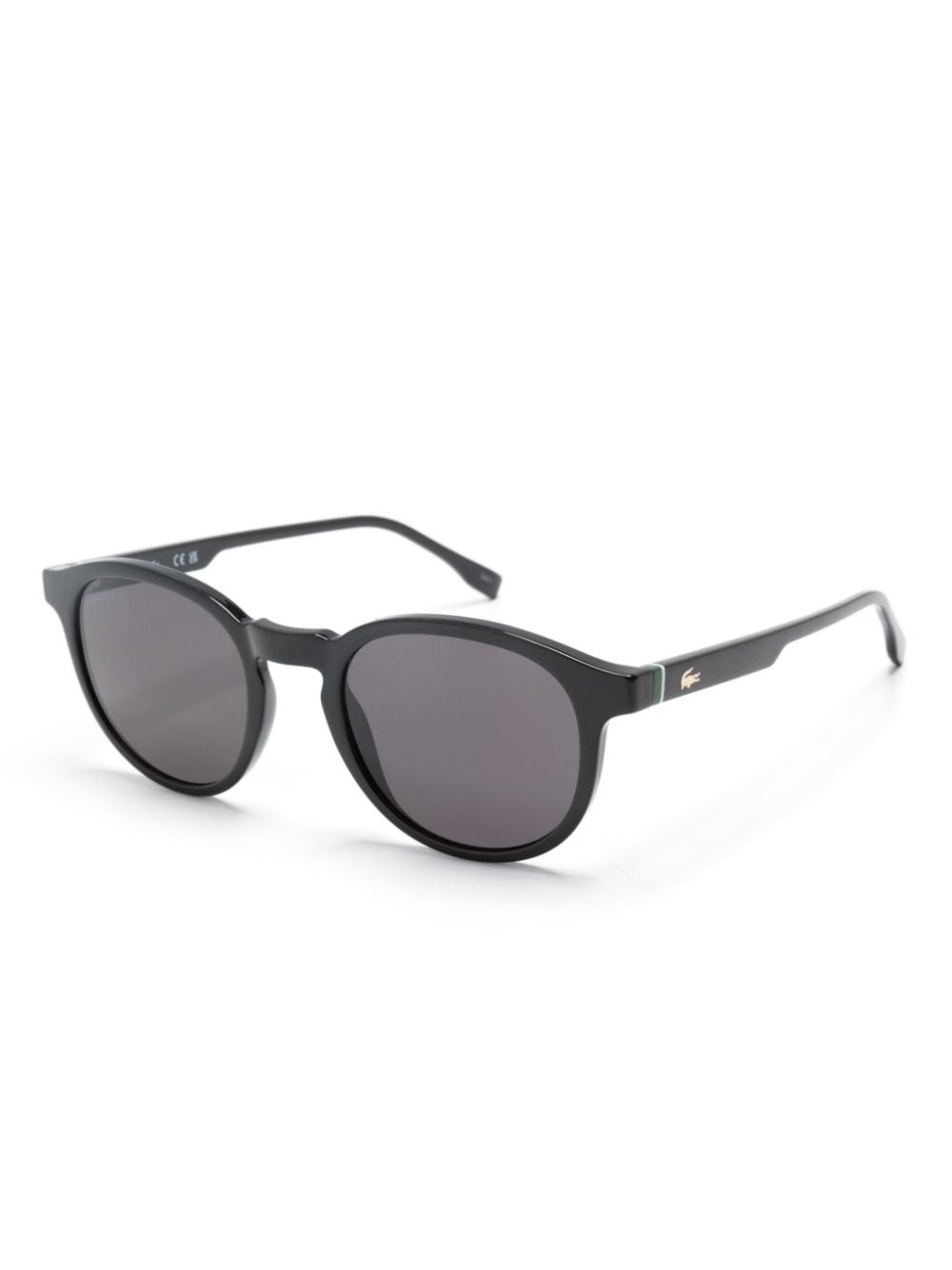 logo-engraved round-frame sunglasses - 2