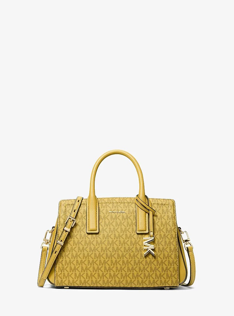 Laila Small Signature Logo Satchel - 1