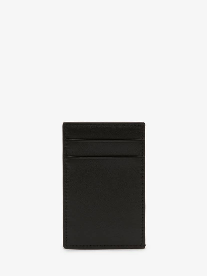 Skull In Hand Card Holder in Black/white - 3