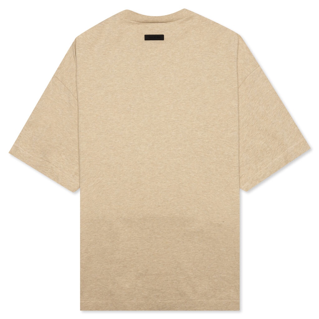 ESSENTIALS TEE - GOLD HEATHER - 2