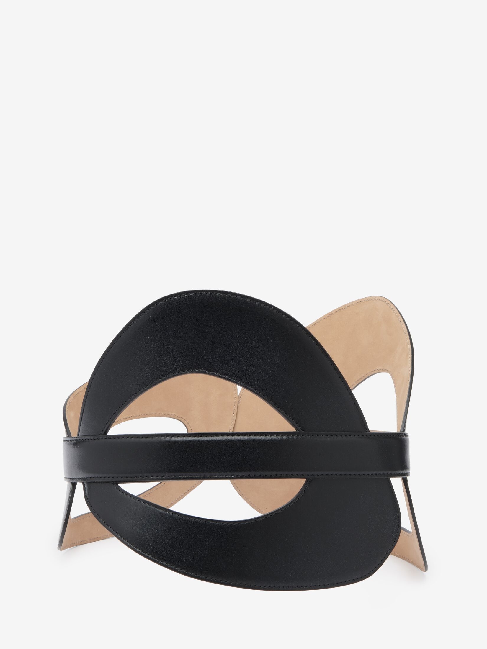Women's The Curved Belt in Black - 2
