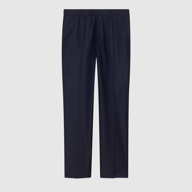 Straight fit wool suit 7