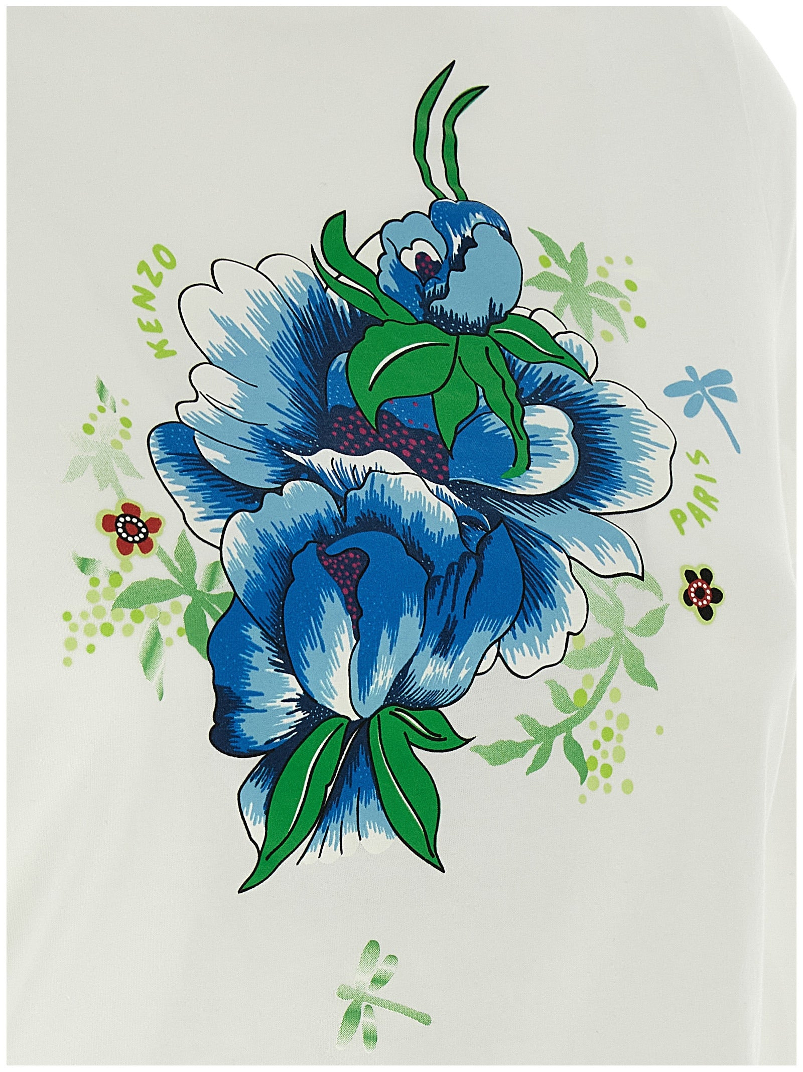 Kenzo Women 'Kenzo Peonies' T-Shirt - 4