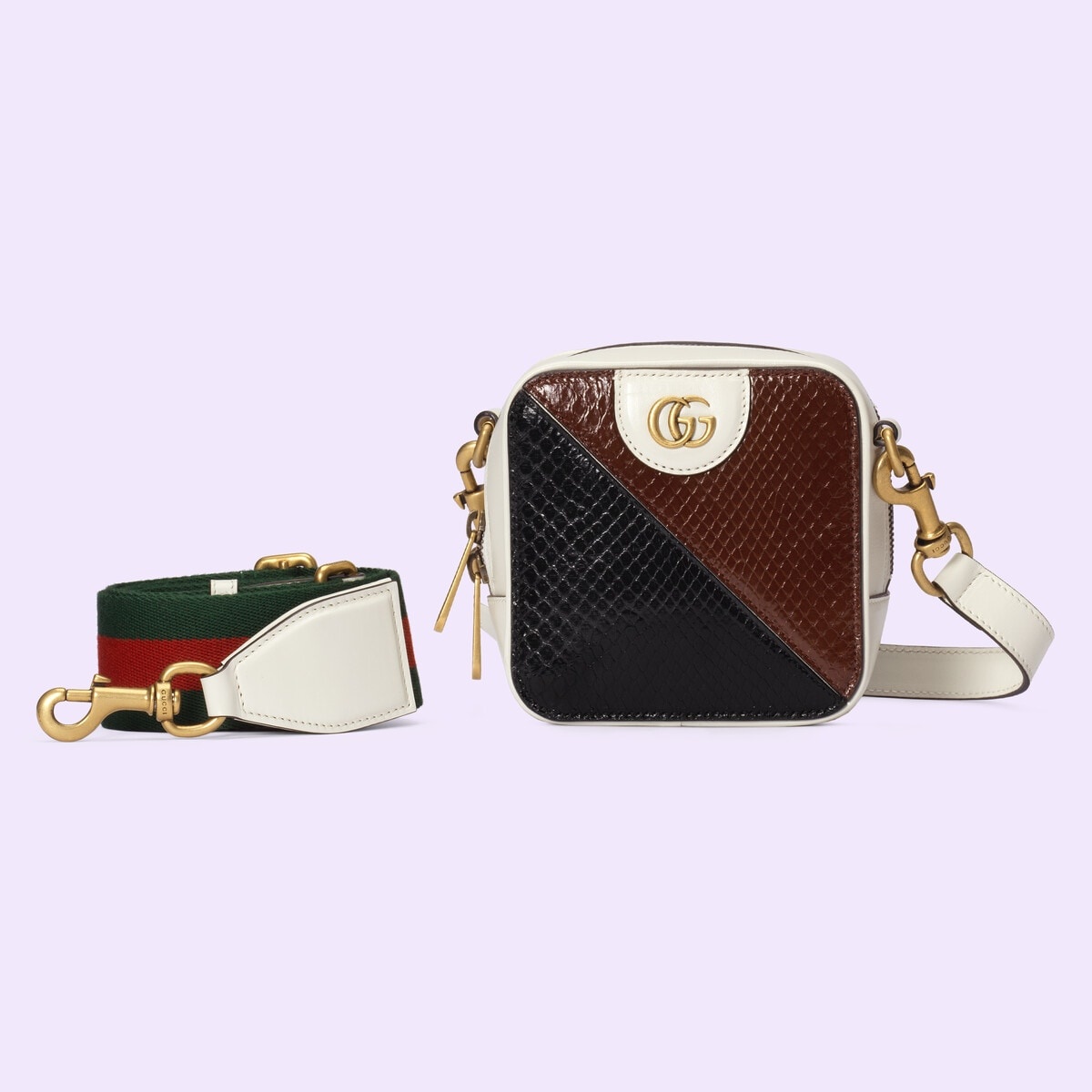 Gucci Nojum python shoulder bag - 5