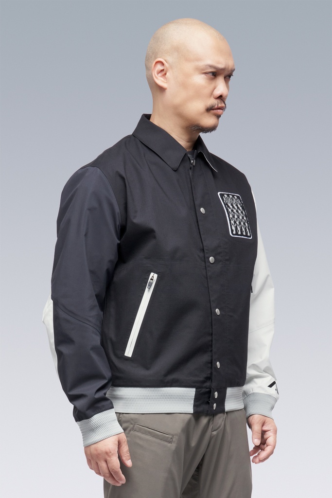 J94-VT 3L Varsity Jacket Black - 34