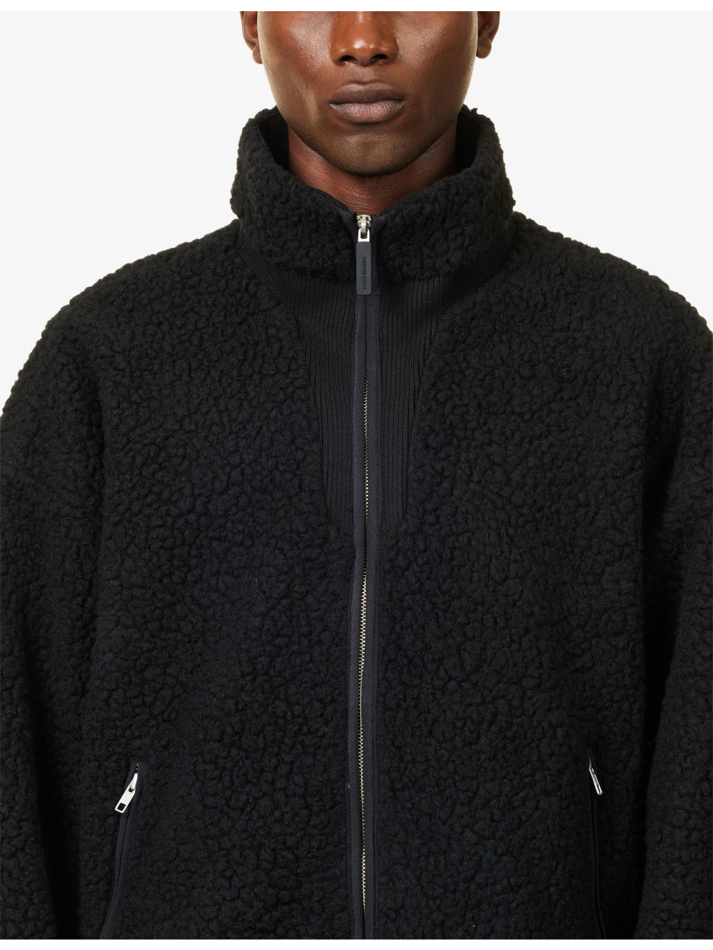 Ef High-Neck Fleece Jacket - 5