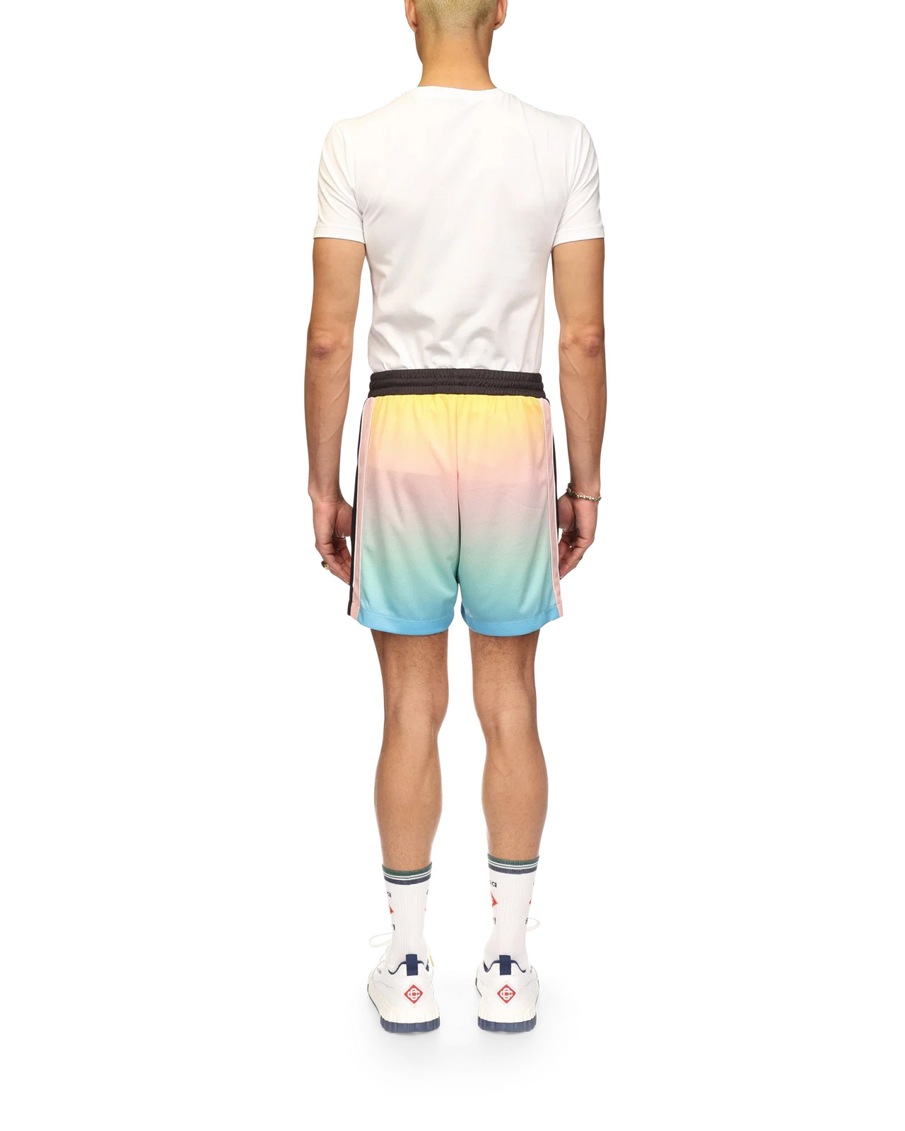Pastel Gradient Football Shorts - 4