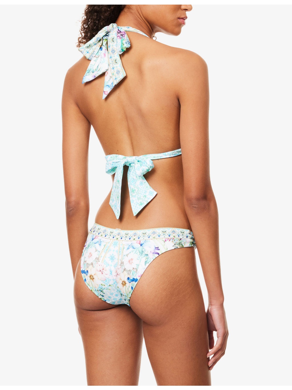 Sunrise in Sintra Soft Tie Bikini Set - 3