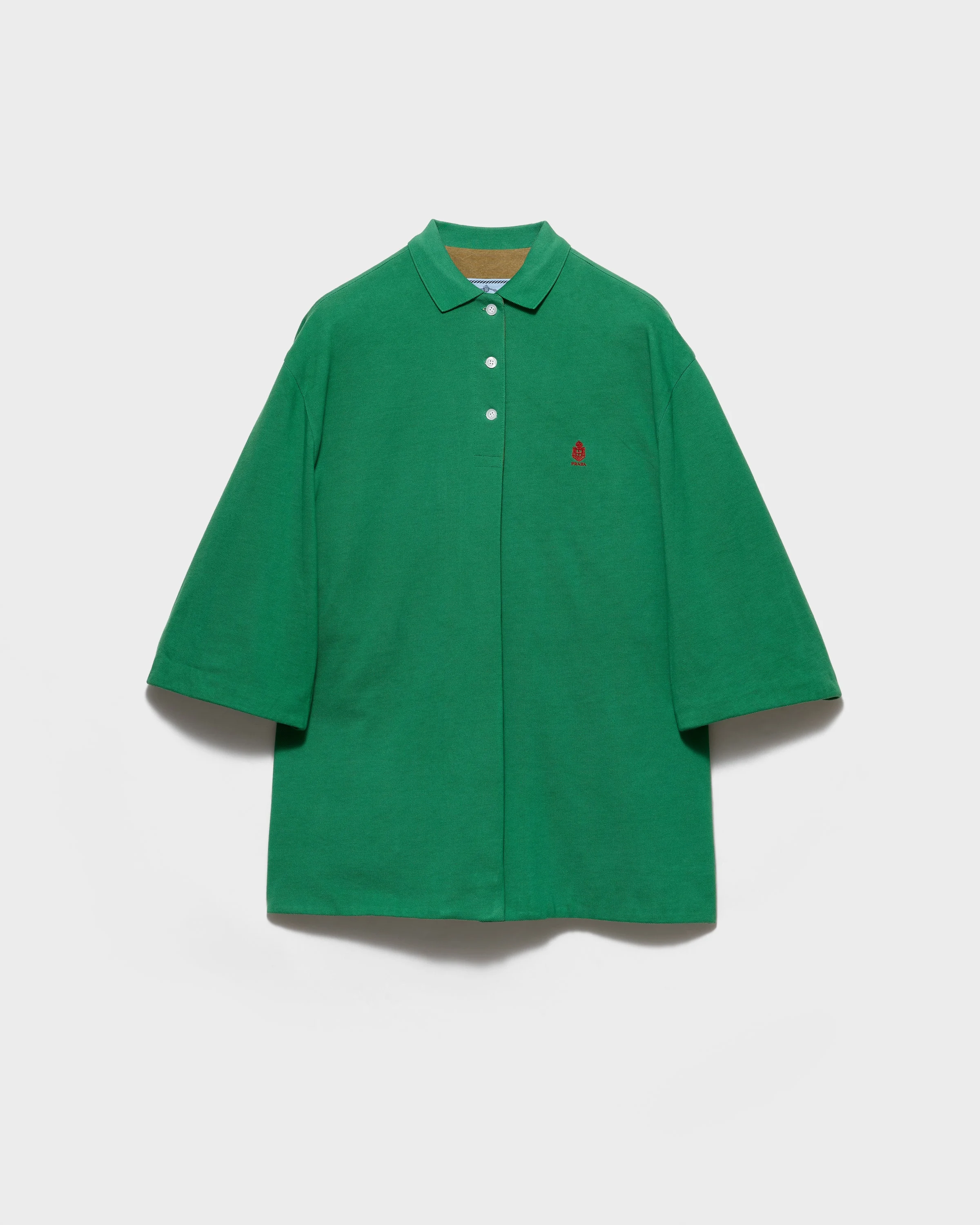 Old piqué blouson jacket - 1