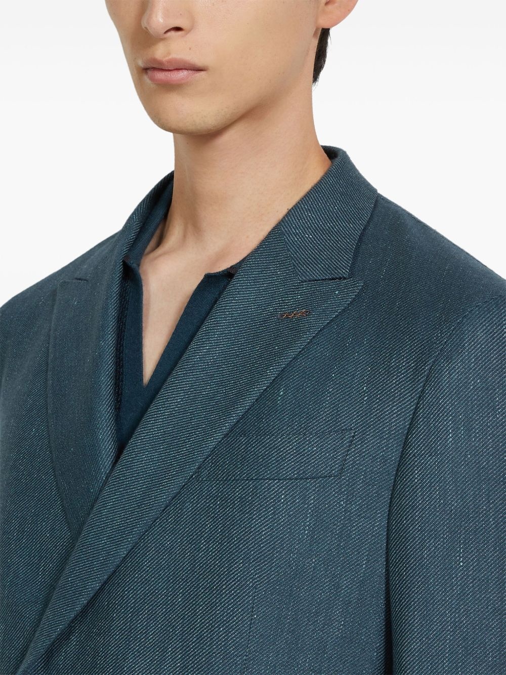 double-breasted blazer - 4