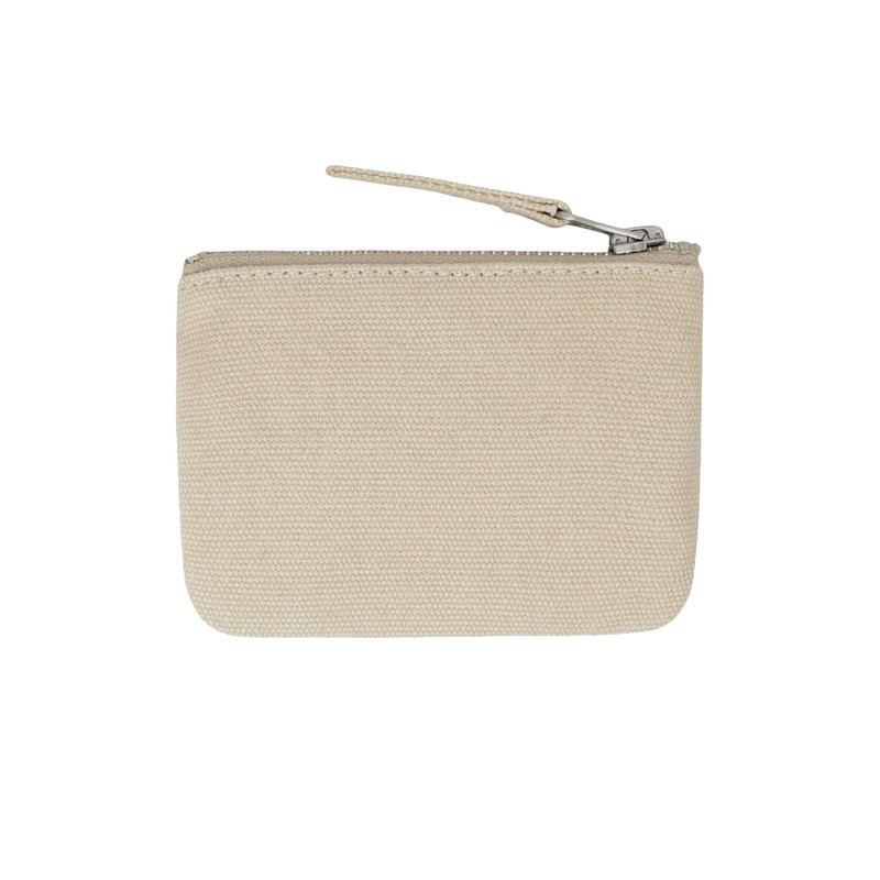 Stüssy Stussy Canvas Coin Pouch 'Natural' outlook