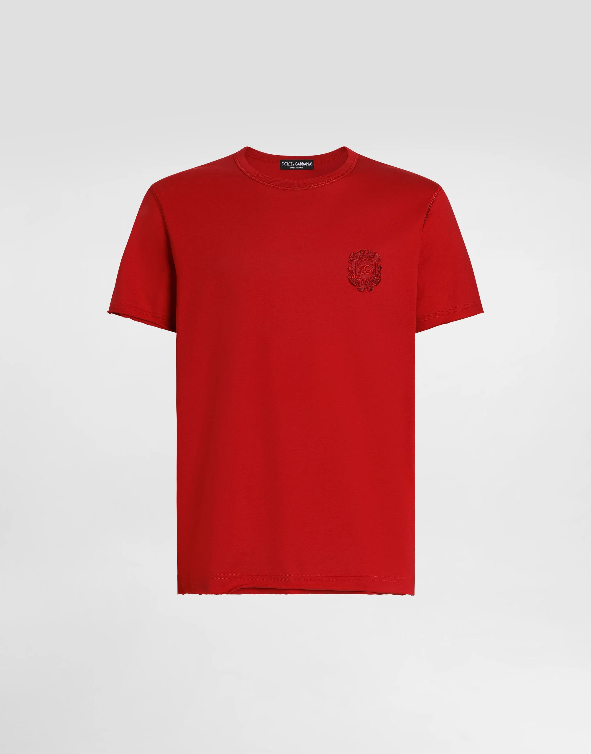 Cotton t-shirt with patch - 1