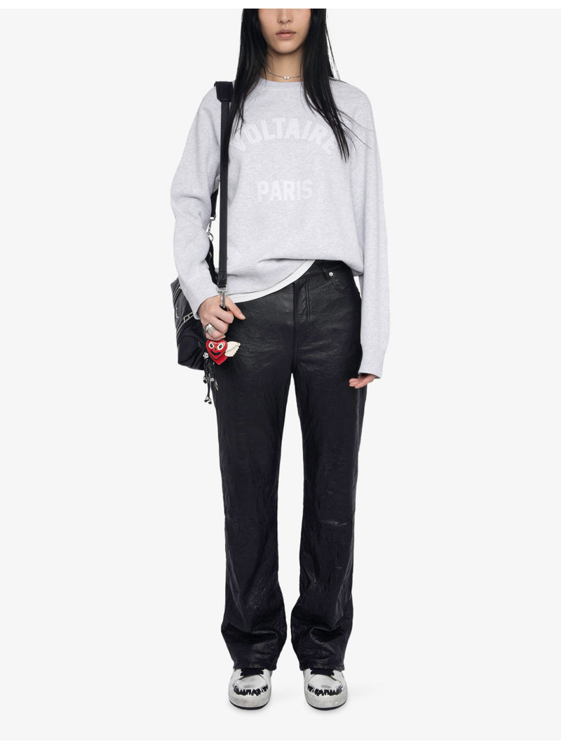 Zadig & Voltaire Branded-Print Relaxed-Fit Cotton-Blend Sweatshirt outlook