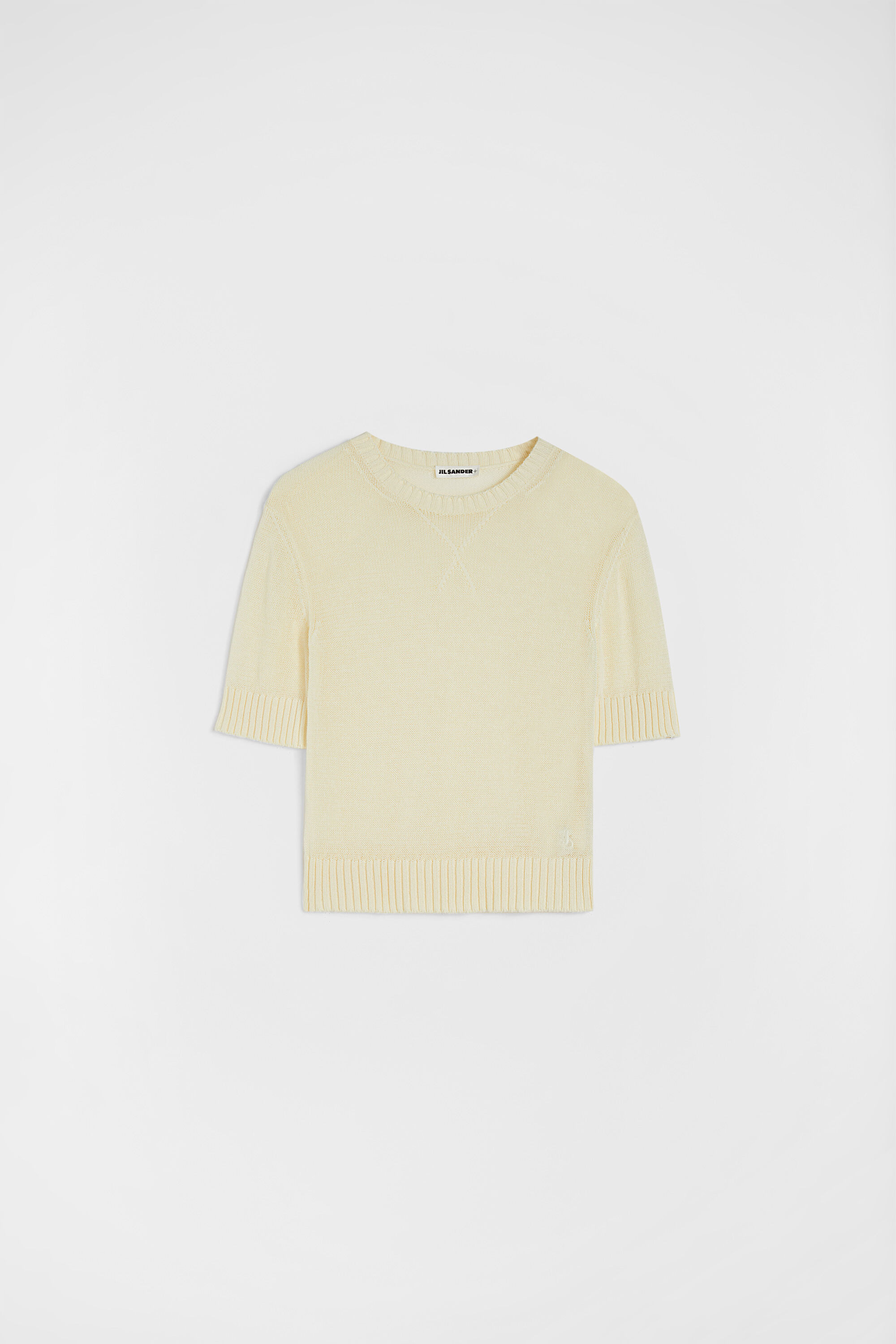 Cotton Crew-Neck T-Shirt - 1