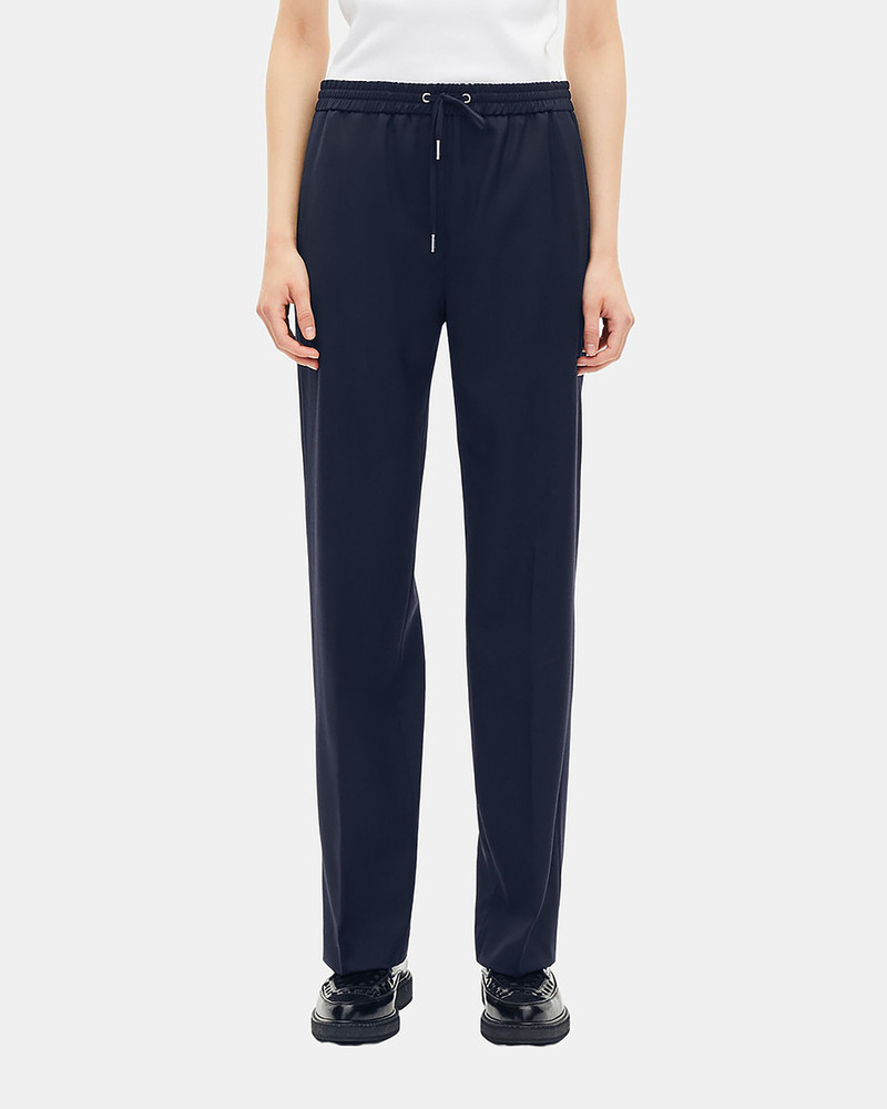 BLACK WOOL PANTS 4
