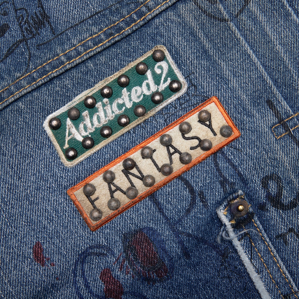 UR FANTASY DENIM JACKET - LIGHT BLUE - 4
