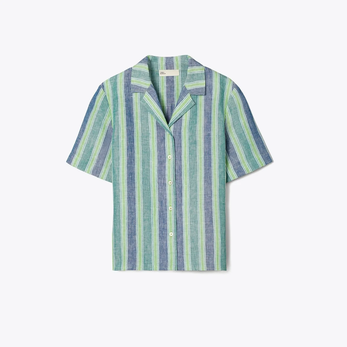 Striped Linen Top - 1