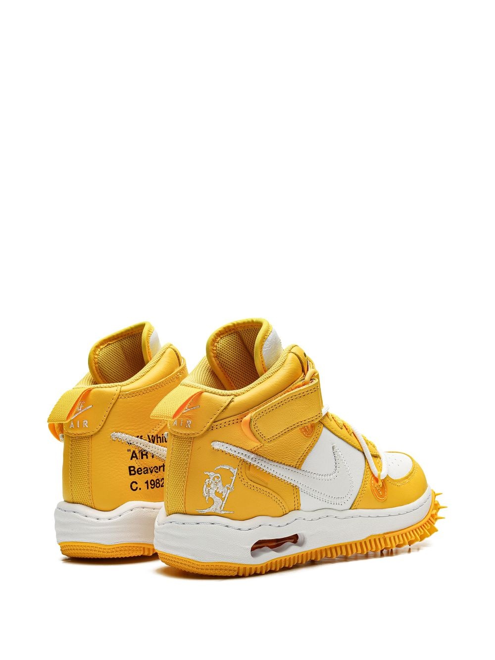 Air Force 1 Mid "Off-White - Varsity Maize" sneakers - 3