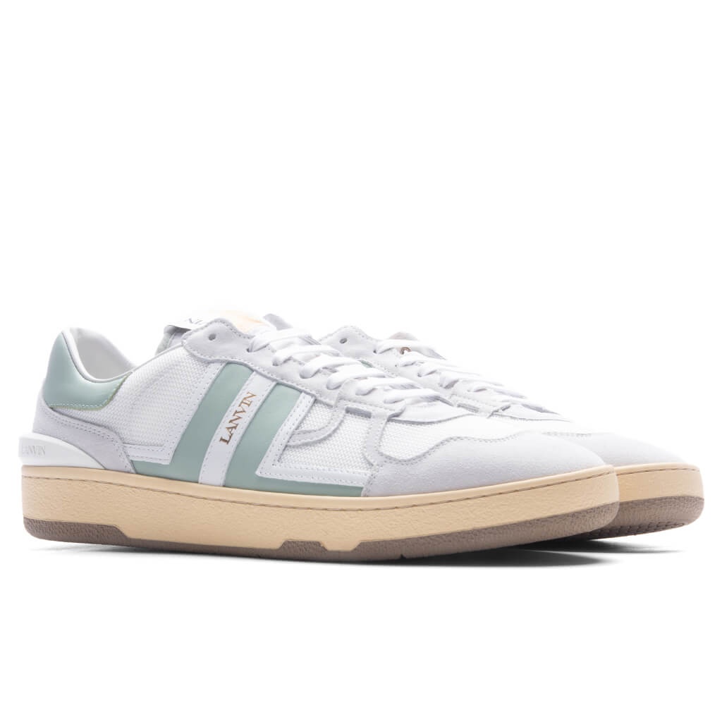 CLAY LOW TOP - WHITE/SAGE - 2