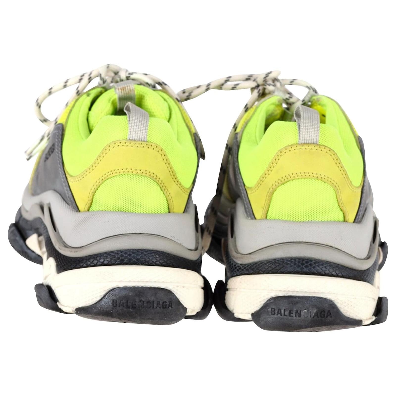 Balenciaga Triple S Sneakers 'Fluorescent Green' 512175W09O47320 - 4