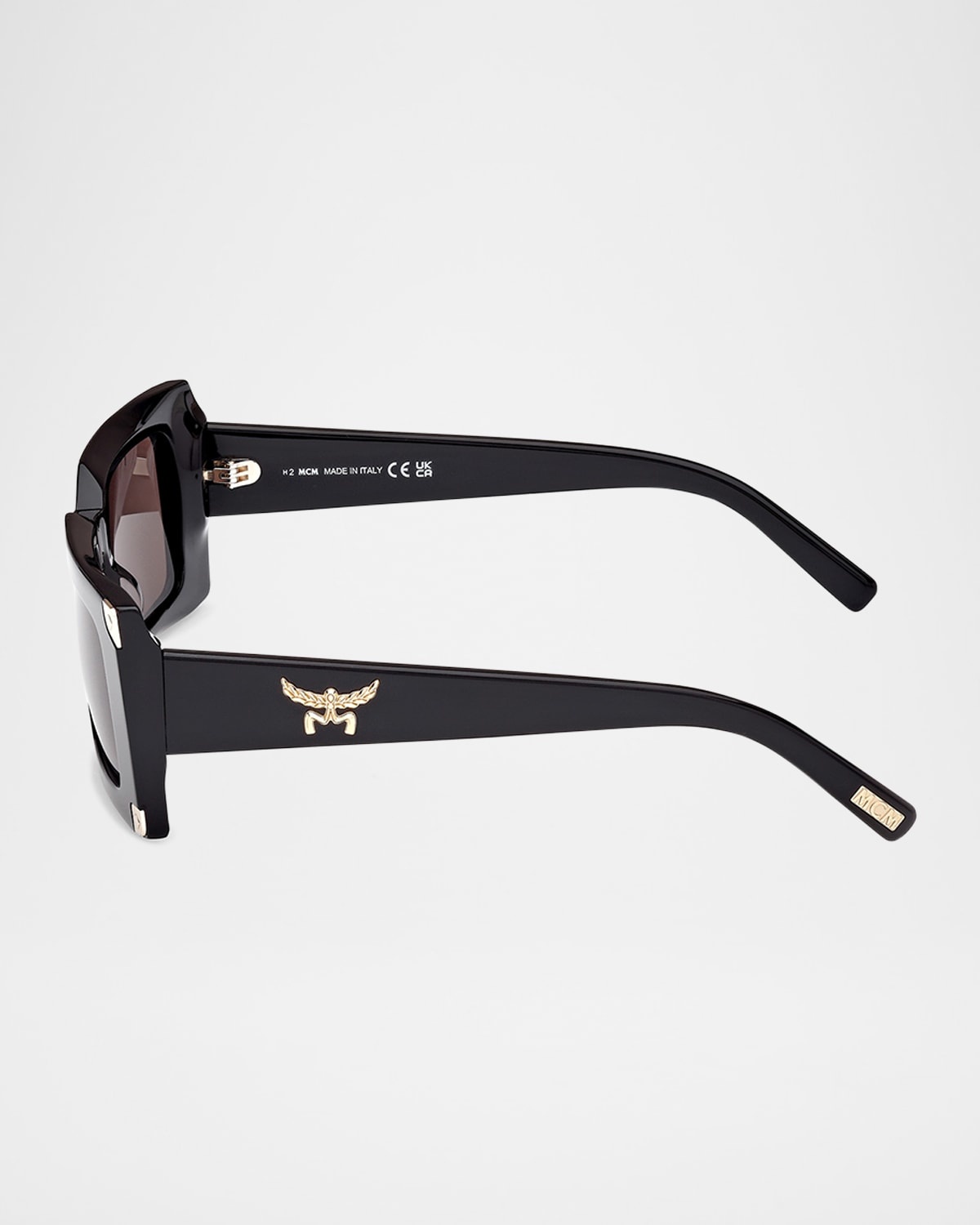 Rectangle Acetate Sunglasses - 4