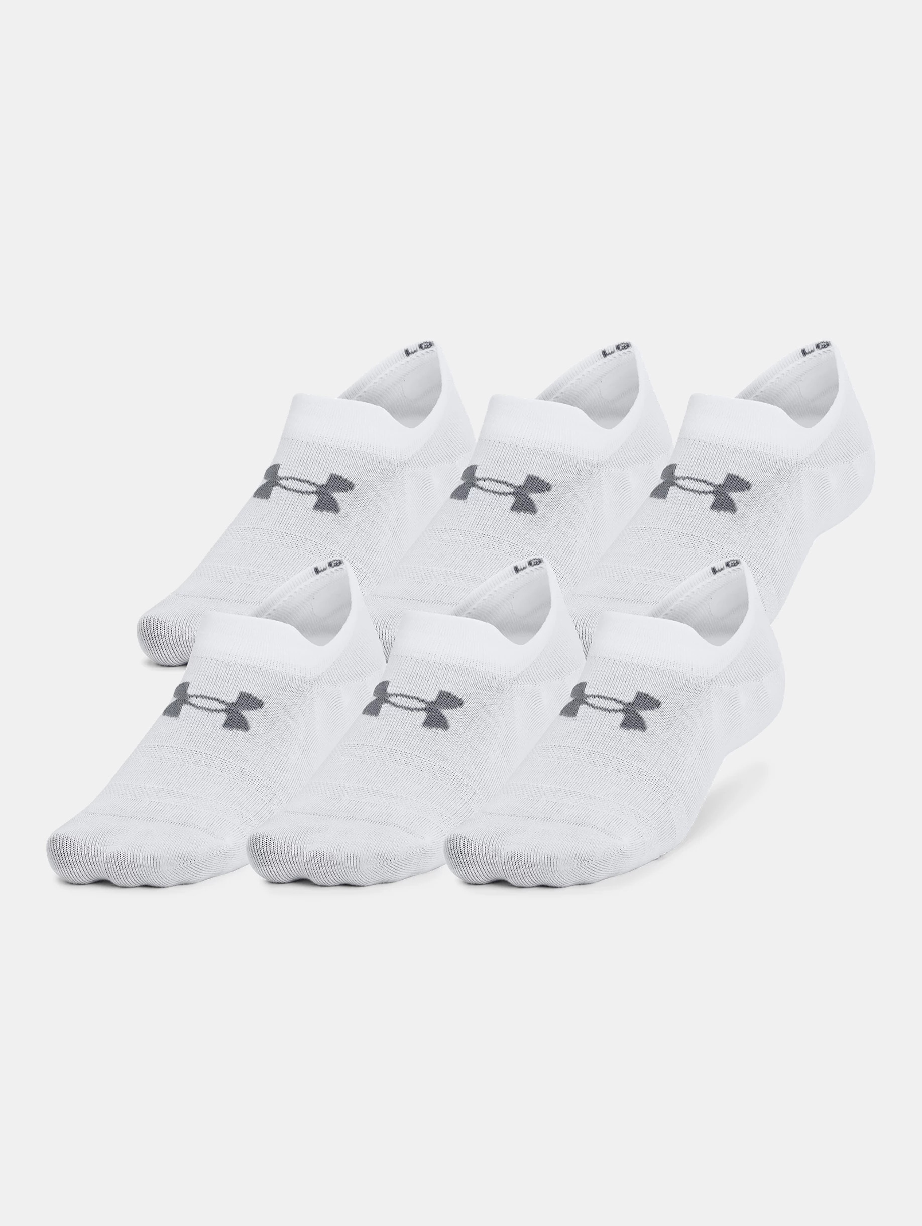 Unisex UA Essential 6-Pack Ultra Low Socks - 3
