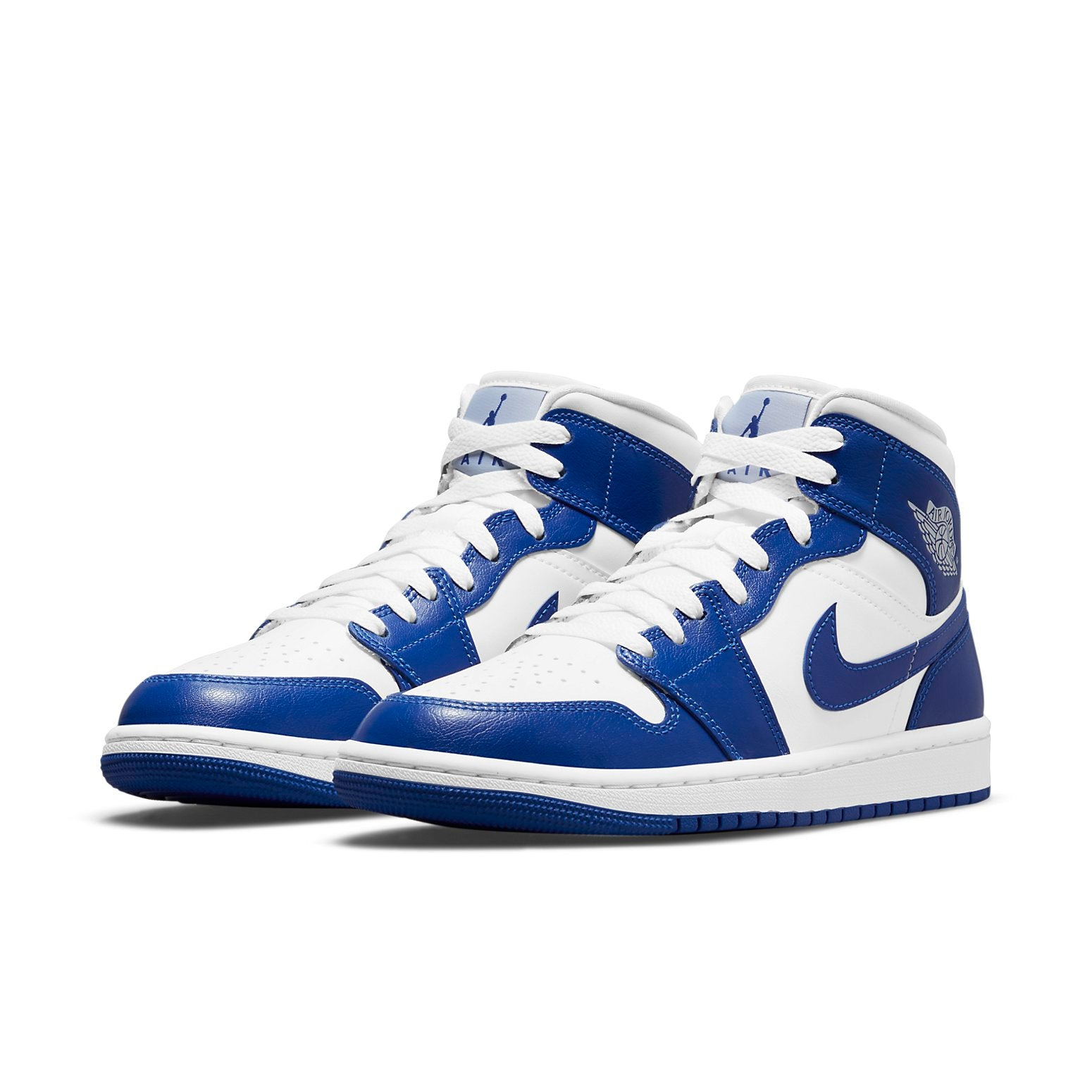 (WMNS) Air Jordan 1 Mid 'Kentucky Blue' BQ6472-104 - 3