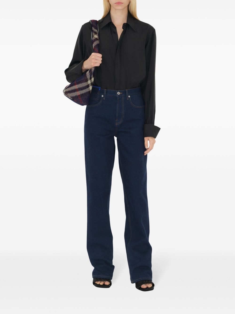 small Check shoulder bag - 3