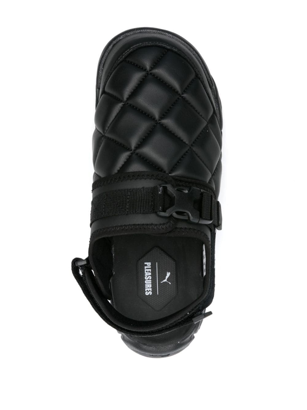 x Pleasures quilted sandals - 4